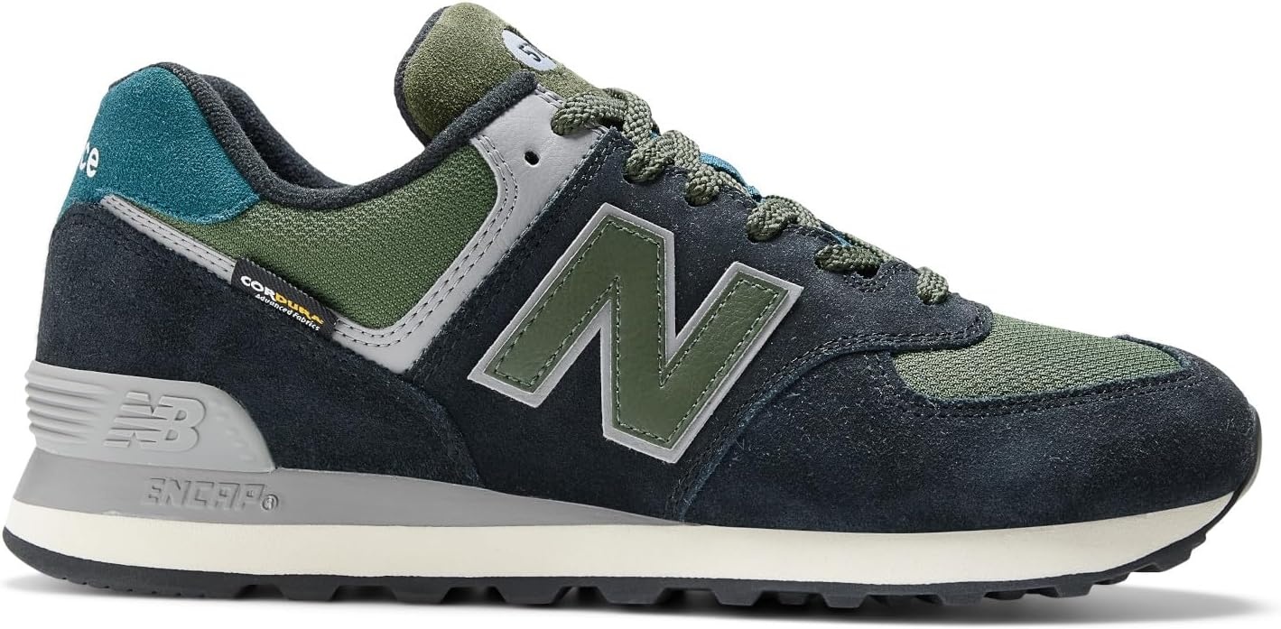image:imageNew Balance Mens 574 Vulc SneakersBlackGrey