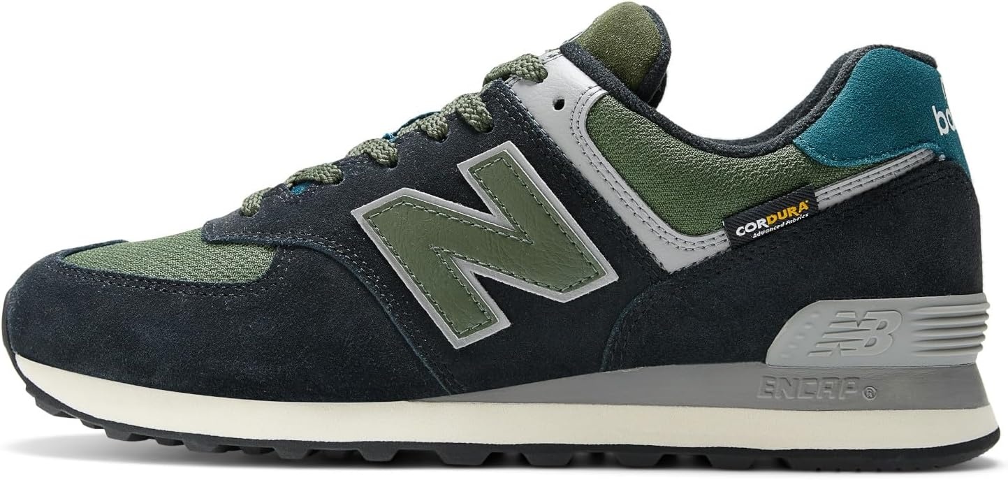 image:imageNew Balance Mens 574 Vulc SneakersBlackGrey