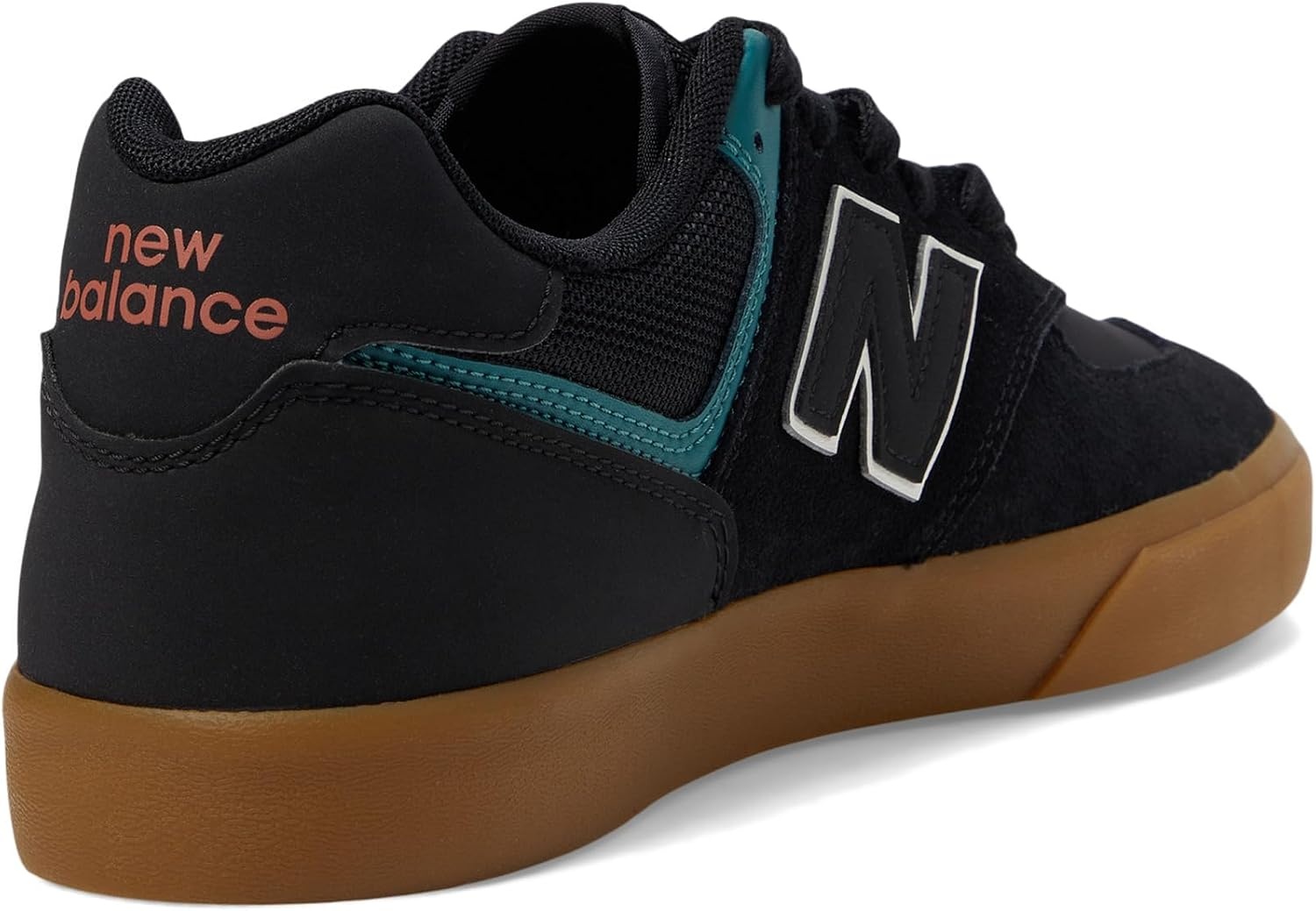 image:imageNew Balance Mens 574 Vulc SneakersBlackVintage Teal