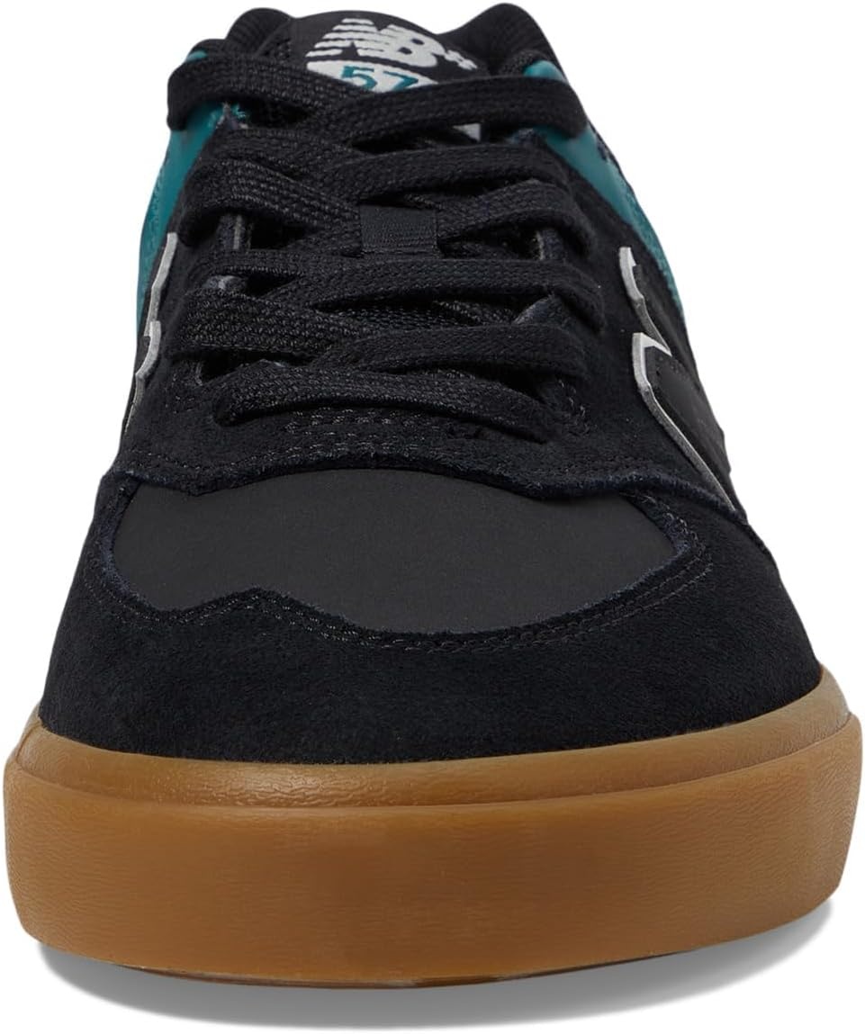 image:imageNew Balance Mens 574 Vulc SneakersBlackVintage Teal