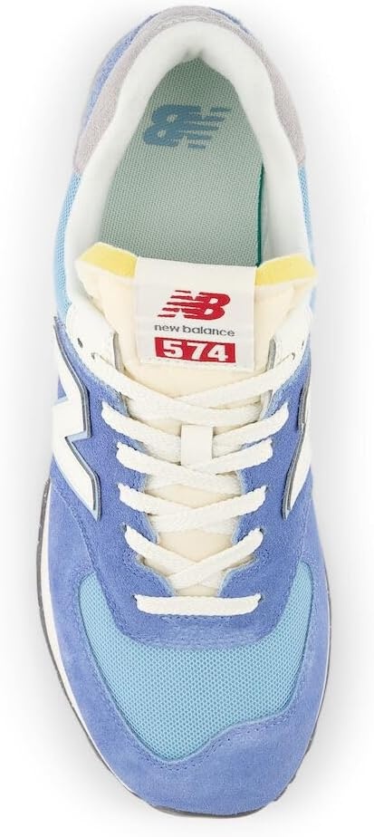 image:imageNew Balance Mens 574 Vulc SneakersBlue LagunaSea Salt