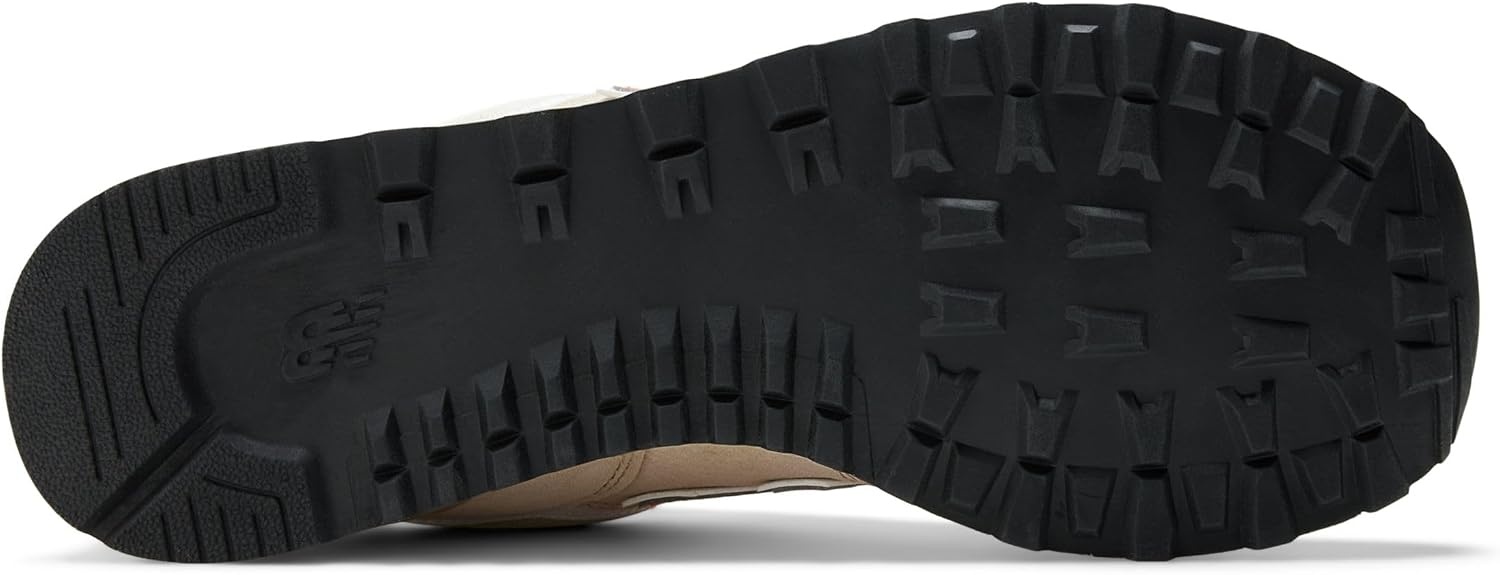 image:imageNew Balance Mens 574 Vulc SneakersBoneOrange