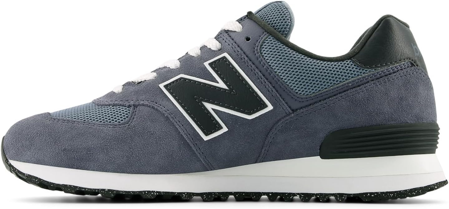 image:imageNew Balance Mens 574 Vulc SneakersDark Arctic GreyPhantom