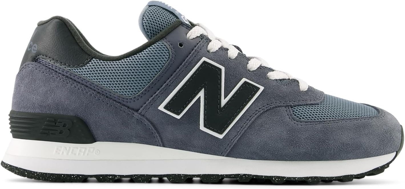 image:imageNew Balance Mens 574 Vulc SneakersDark Arctic GreyPhantom