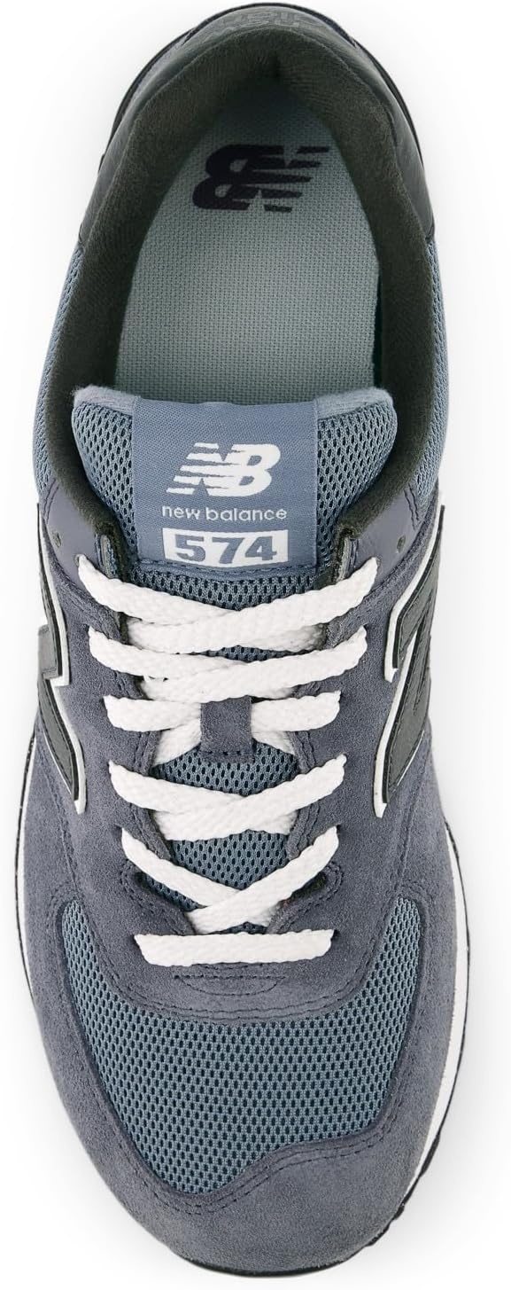 image:imageNew Balance Mens 574 Vulc SneakersDark Arctic GreyPhantom