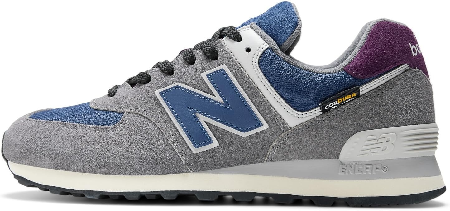 image:imageNew Balance Mens 574 Vulc SneakersGreyNavy