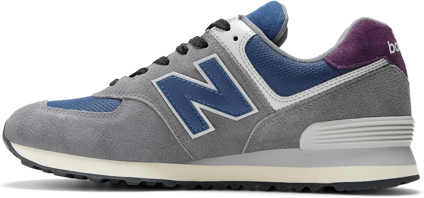 image:imageNew Balance Mens 574 Vulc SneakersGreyNavy