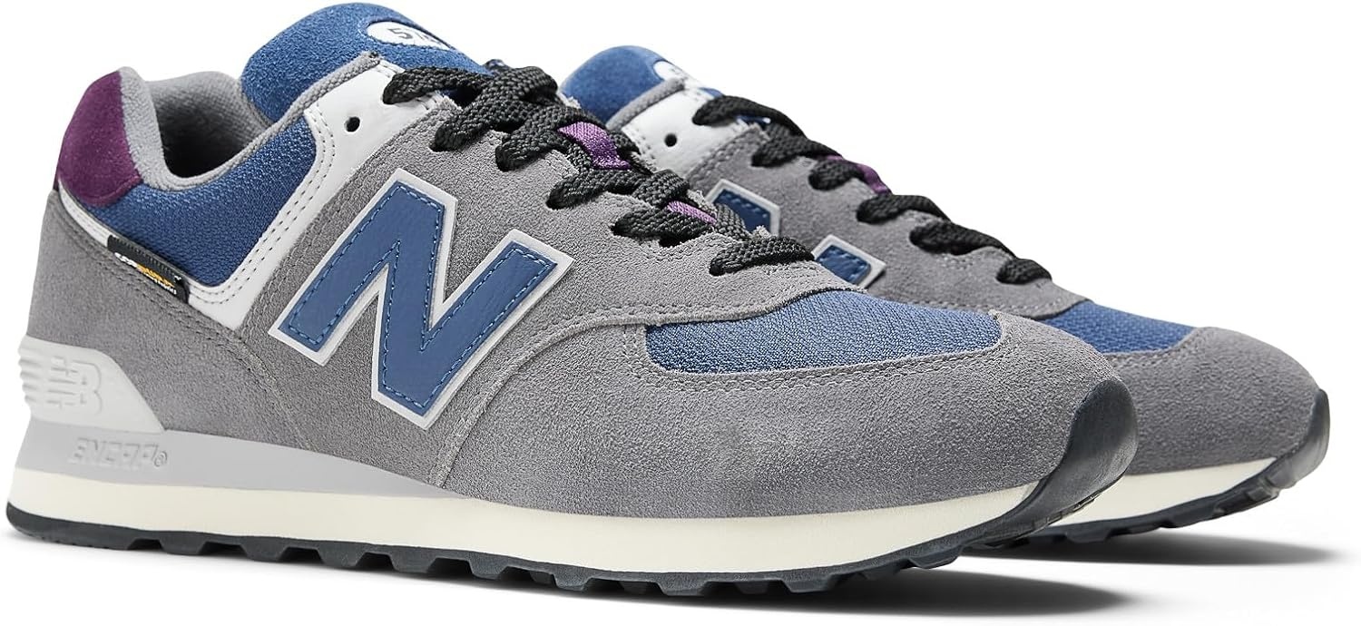 image:imageNew Balance Mens 574 Vulc SneakersGreyNavy