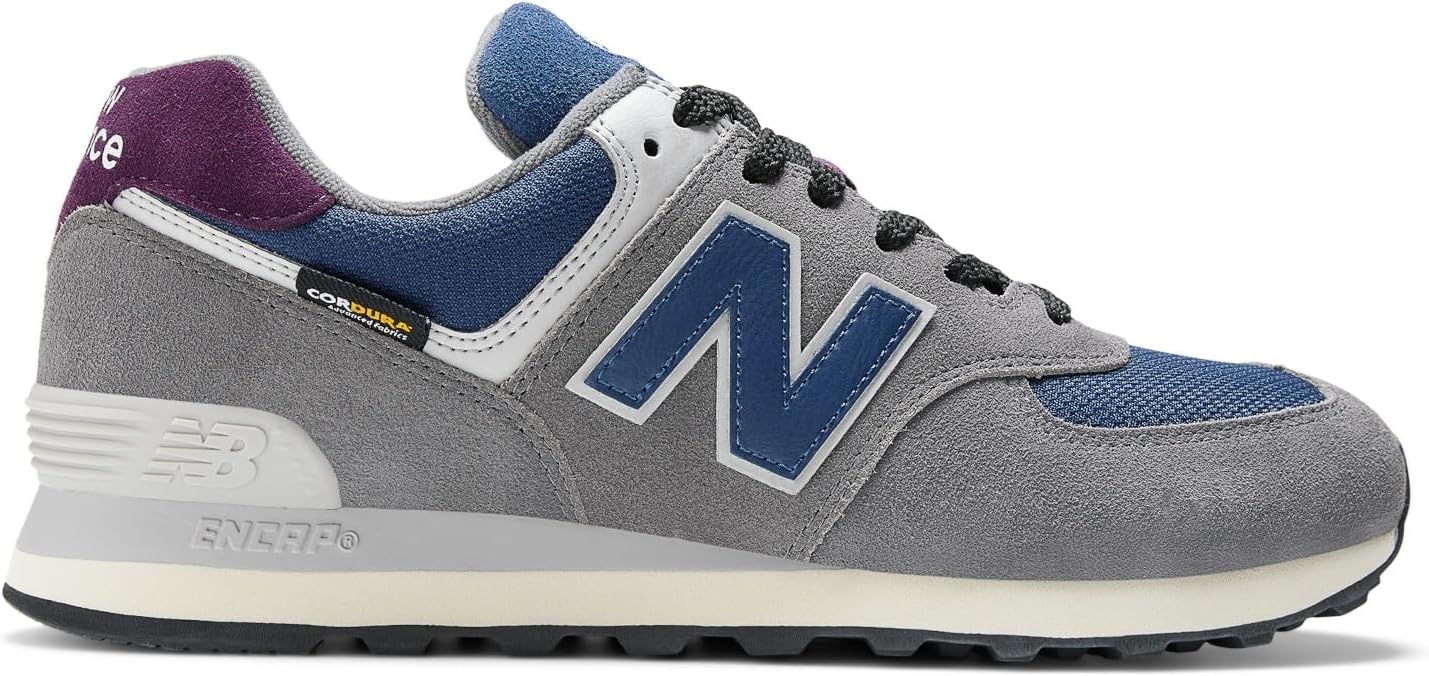 image:imageNew Balance Mens 574 Vulc SneakersGreyNavy