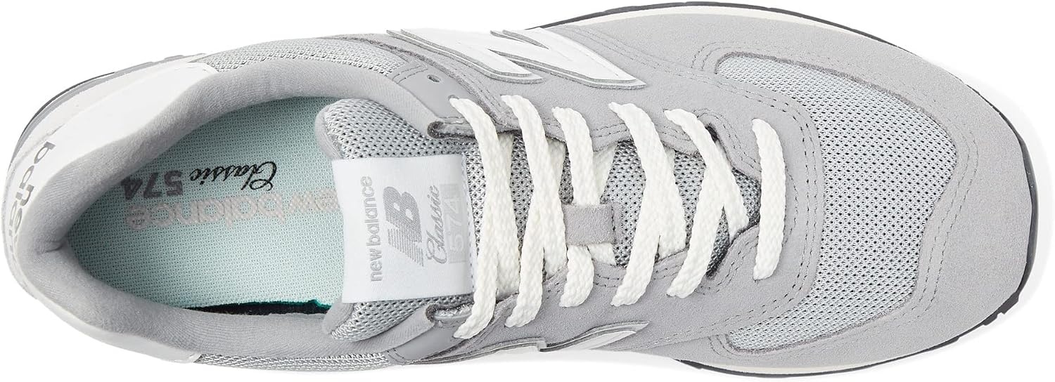 image:imageNew Balance Mens 574 Vulc SneakersGreyWhite