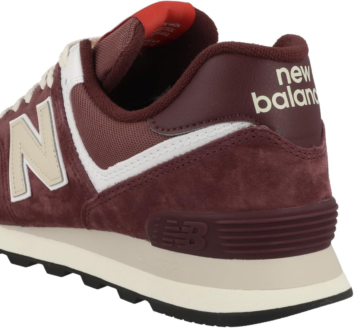 image:imageNew Balance Mens 574 Vulc SneakersMaroonGrey