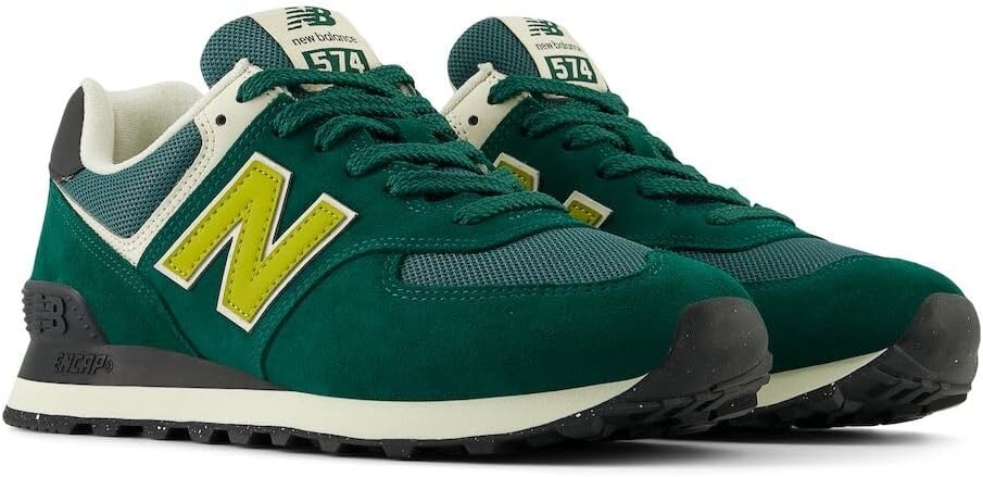 image:imageNew Balance Mens 574 Vulc SneakersMarsh GreenMarshlandNew Spruce