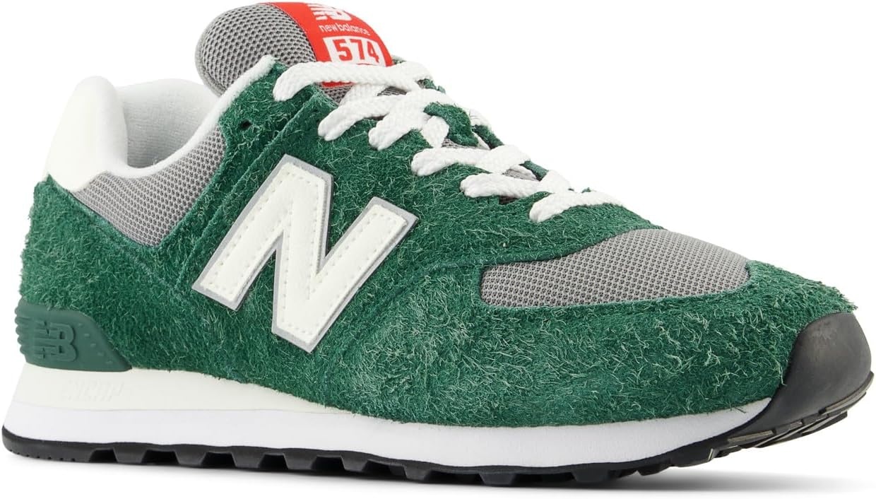 image:imageNew Balance Mens 574 Vulc SneakersNightwatch GreenSea Salt