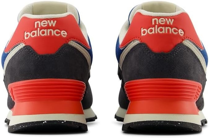 image:imageNew Balance Mens 574 Vulc SneakersPhantomBlue AgateBlast Red