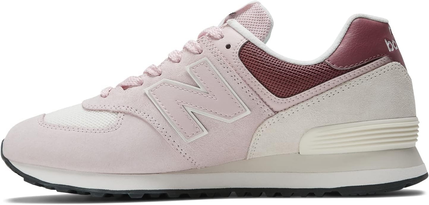 image:imageNew Balance Mens 574 Vulc SneakersPinkYellow