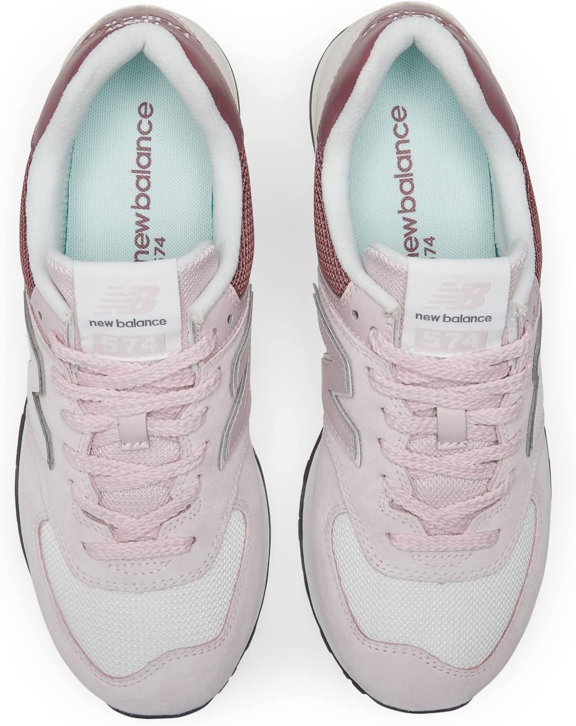 image:imageNew Balance Mens 574 Vulc SneakersPinkYellow