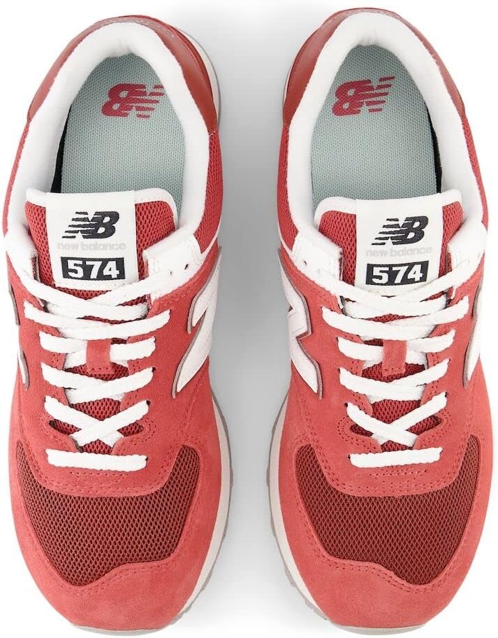image:imageNew Balance Mens 574 Vulc SneakersRedWhite