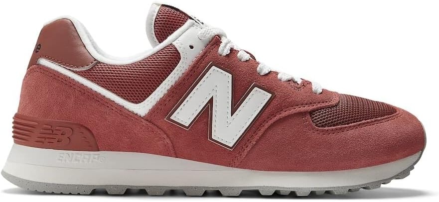 image:imageNew Balance Mens 574 Vulc SneakersRedWhite