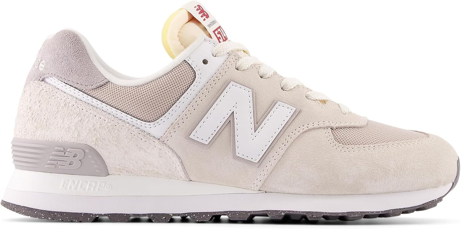 image:imageNew Balance Mens 574 Vulc SneakersSea SaltNb 102 White