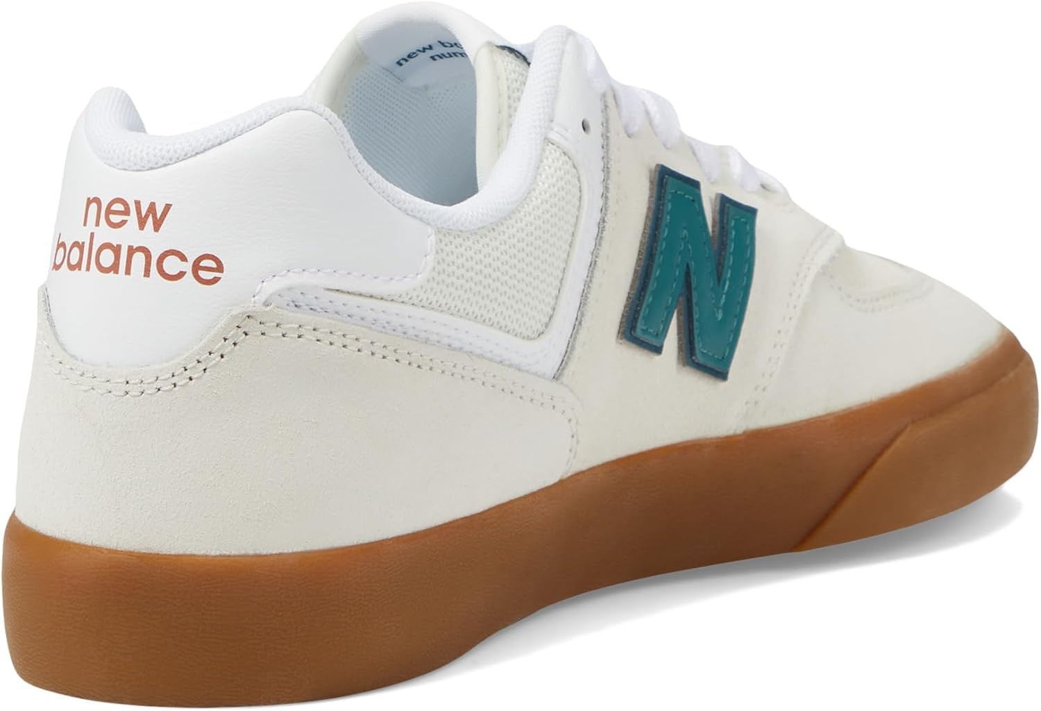 image:imageNew Balance Mens 574 Vulc SneakersSea SaltVintage Teal