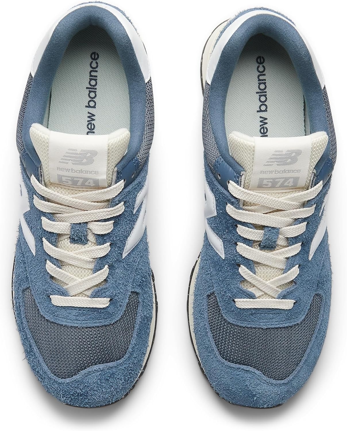 image:imageNew Balance Mens 574 Vulc SneakersVintage IndigoWhiteAngora