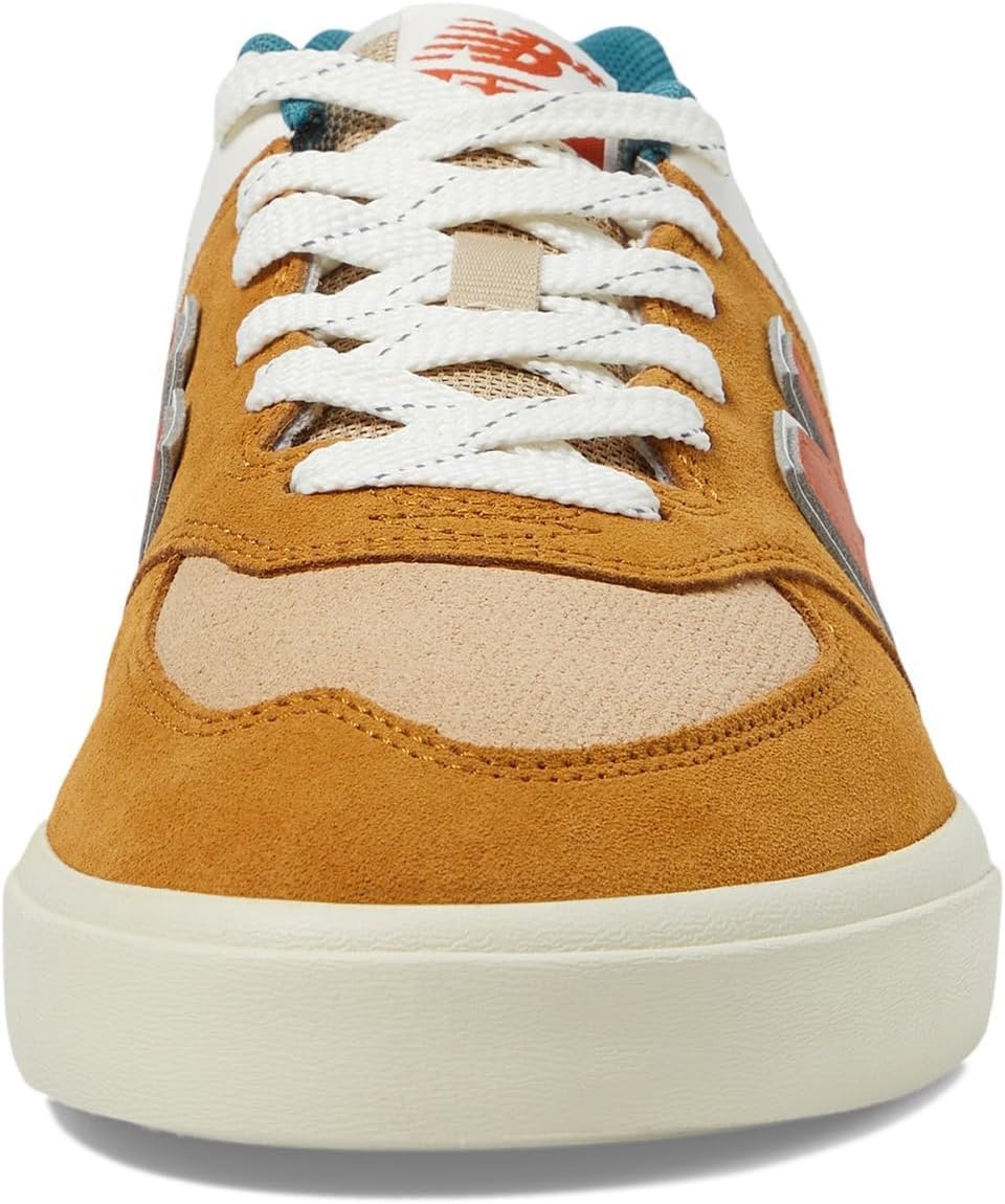 image:imageNew Balance Mens 574 Vulc SneakersWheatVintage Teal
