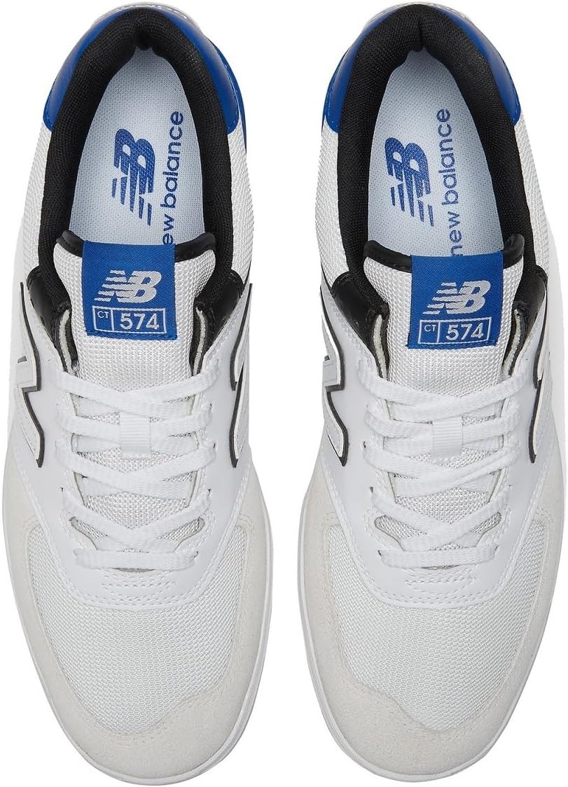 image:imageNew Balance Mens 574 Vulc SneakersWhiteBlue