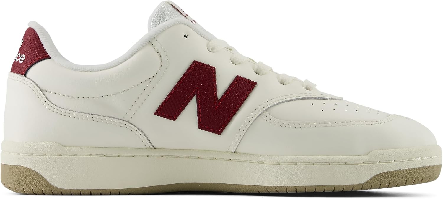 image:imageNew Balance Mens 80 Sneaker Casual ShoesSea SaltPodium Red