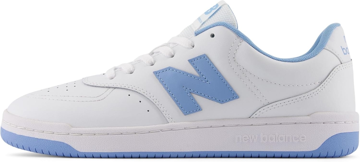 image:imageNew Balance Mens 80 Sneaker Casual ShoesWhiteLight Blue