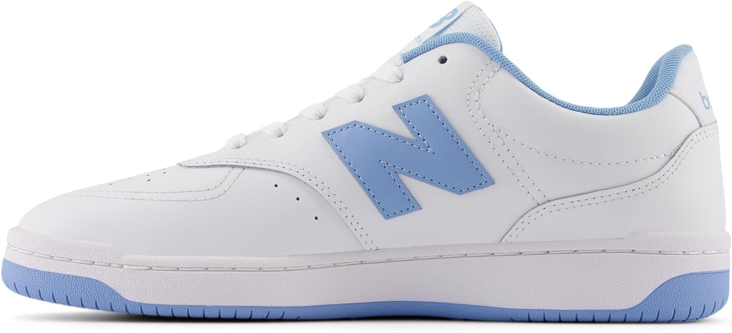 image:imageNew Balance Mens 80 Sneaker Casual ShoesWhiteLight Blue