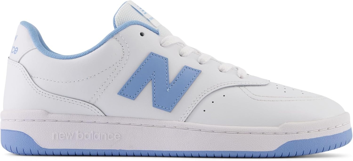 image:imageNew Balance Mens 80 Sneaker Casual ShoesWhiteLight Blue