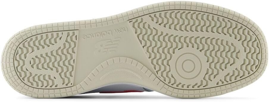 image:imageNew Balance Mens 80 Sneaker Casual ShoesWhiteTeam Red