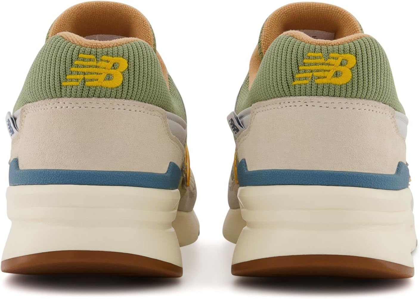 image:imageNew Balance Mens 997H V1 Classic SneakerOlive LeafSunflower