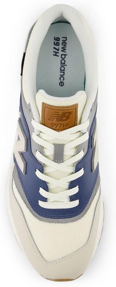 image:imageNew Balance Mens 997H V1 Classic SneakerWhiteSea SaltVintage Indigo