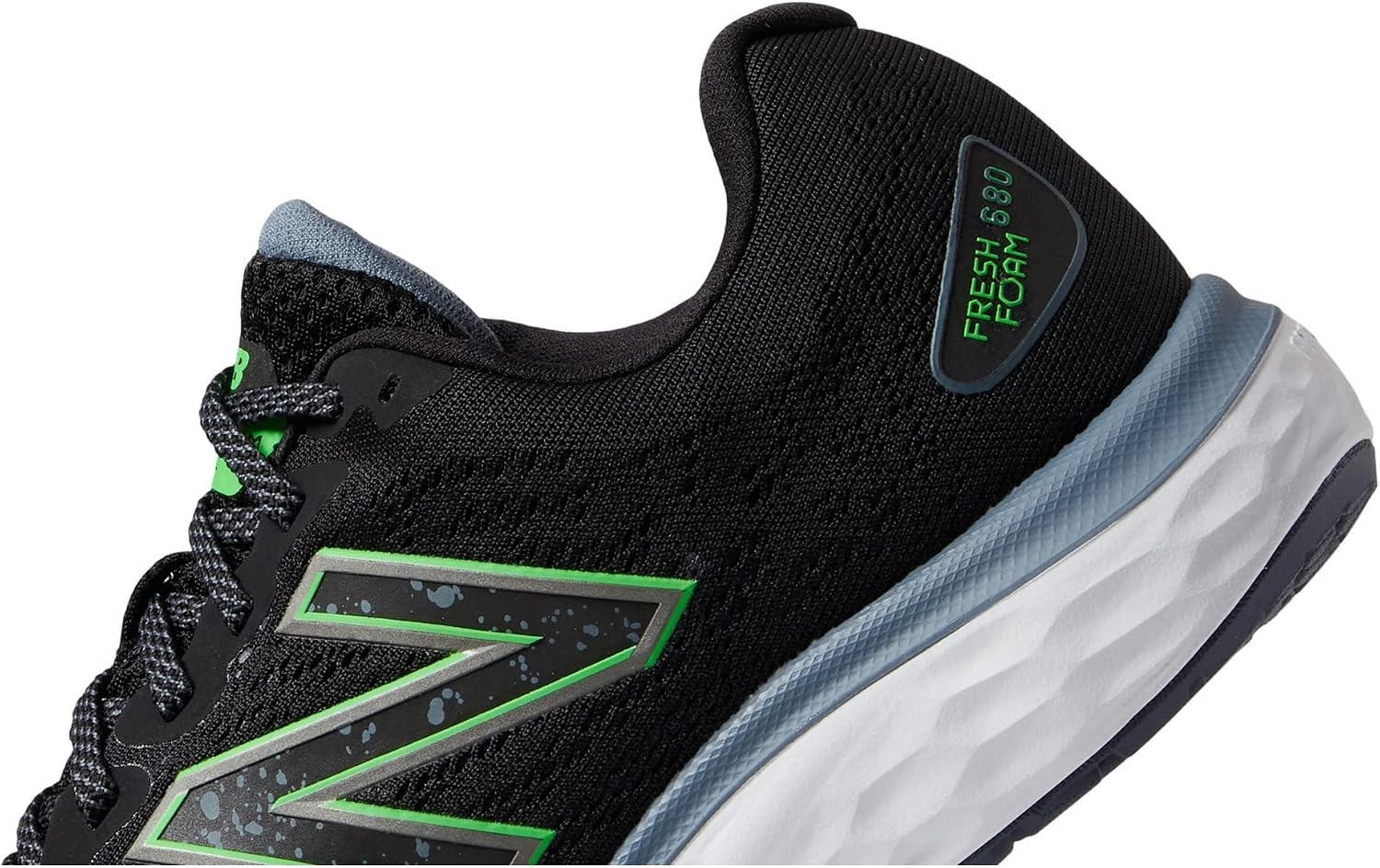 image:imageNew Balance Mens Fresh Foam 680 V7 Running Shoe Casual ShoesBlackVibrant Spring