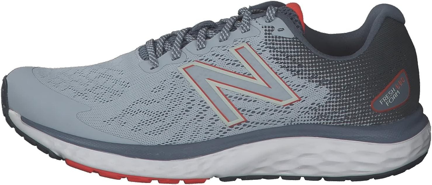 image:imageNew Balance Mens Fresh Foam 680 V7 Running Shoe Casual ShoesGreyGhost PepperBlack