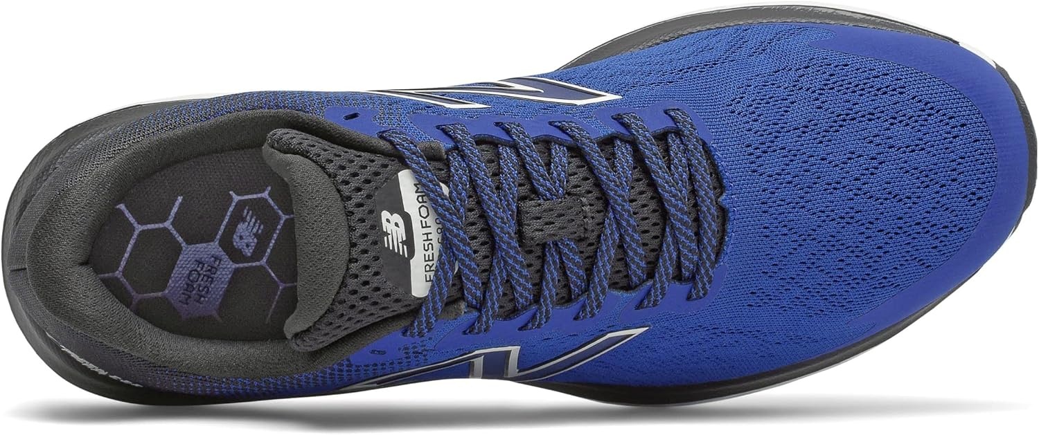 image:imageNew Balance Mens Fresh Foam 680 V7 Running Shoe Casual ShoesRoyal Blueblackwhite
