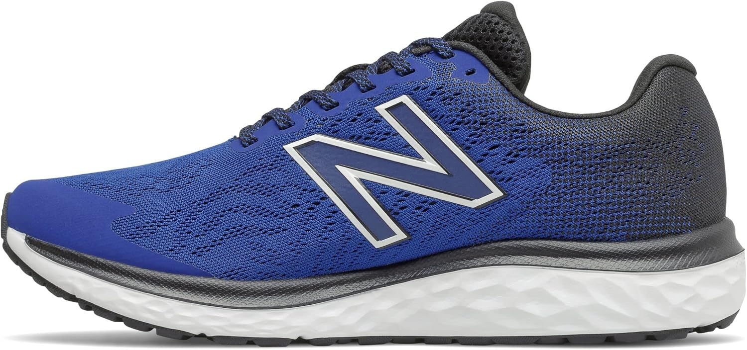 image:imageNew Balance Mens Fresh Foam 680 V7 Running Shoe Casual ShoesRoyal Blueblackwhite