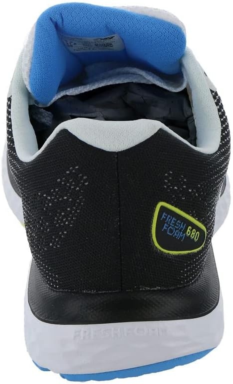 image:imageNew Balance Mens Fresh Foam 680 V7 Running Shoe Casual ShoesWhiteVibrant SkyLemonade