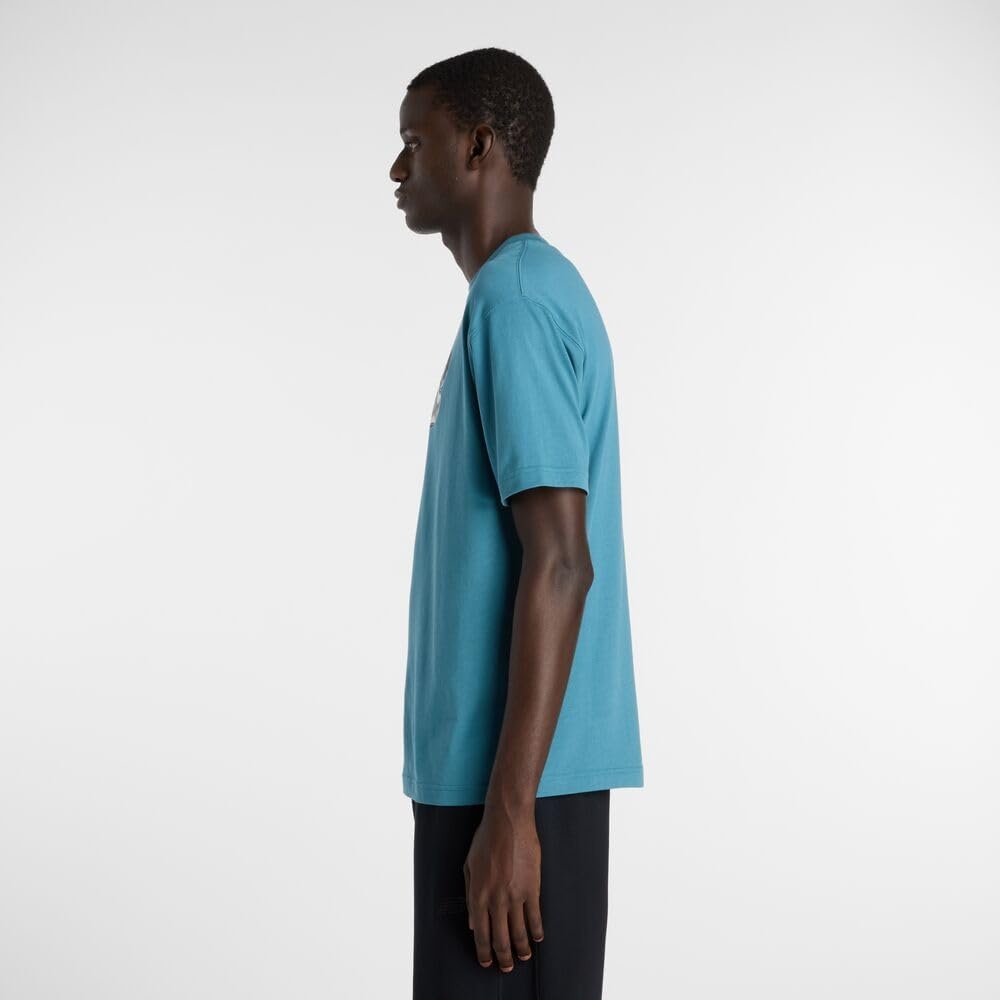 image:imageNew Balance Mens Graphic TShirtBig Teal Future Tech Nb