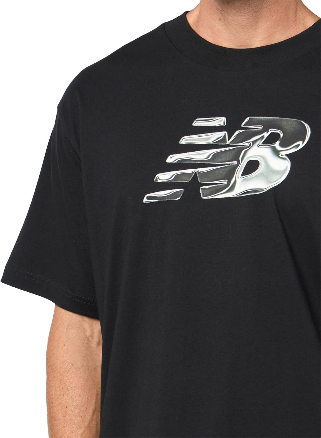 image:imageNew Balance Mens Graphic TShirtBlack Future Tech Nb