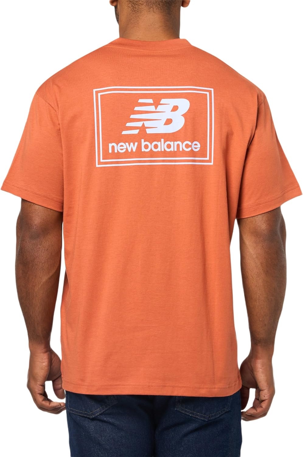 image:imageNew Balance Mens Graphic TShirtCinnamon Woven Label