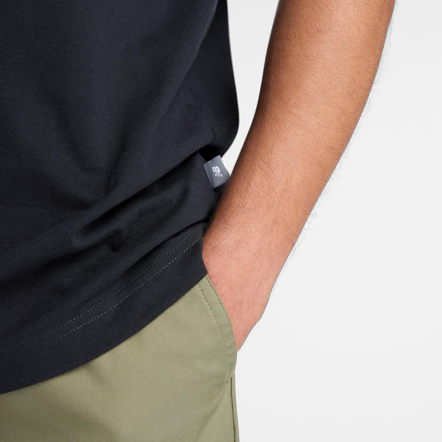 image:imageNew Balance Mens Linear Lines TShirtBlack