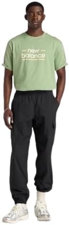 image:imageNew Balance Mens Linear Lines TShirtOregano Linear Lines