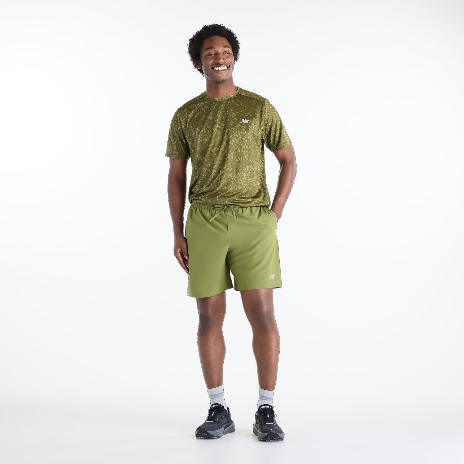 image:imageNew Balance Mens Sport Essential Short 7Sport Green