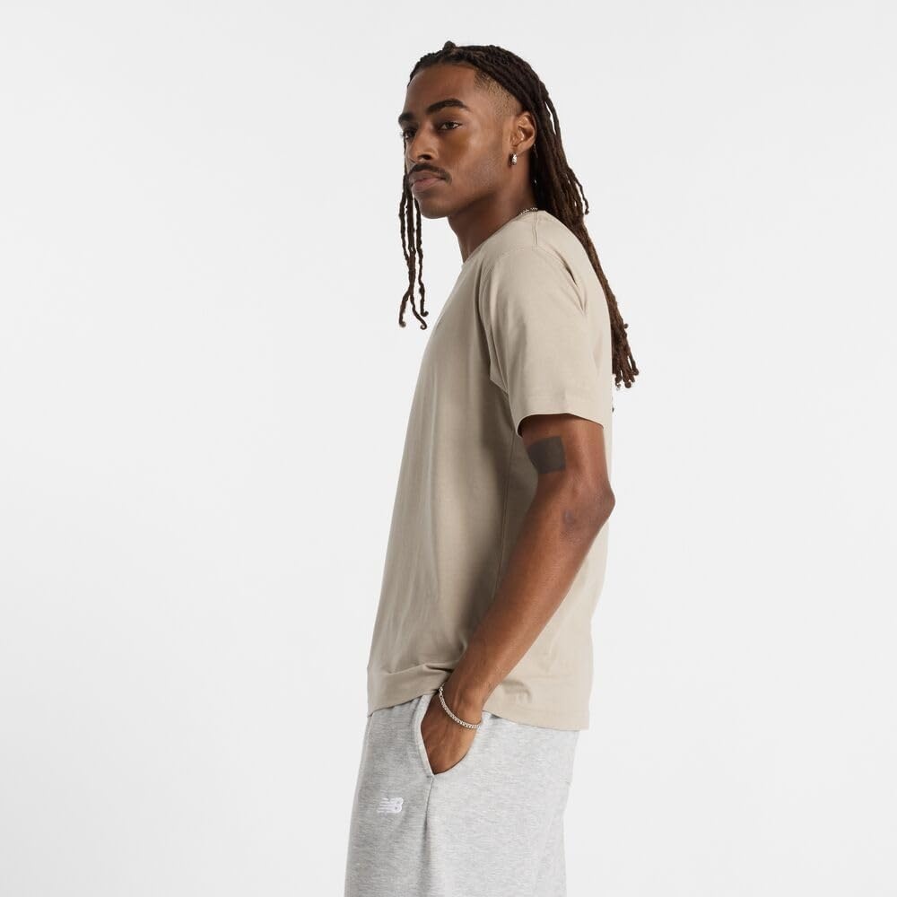 image:imageNew Balance Mens Sport Essentials Cotton TShirtArid Stone