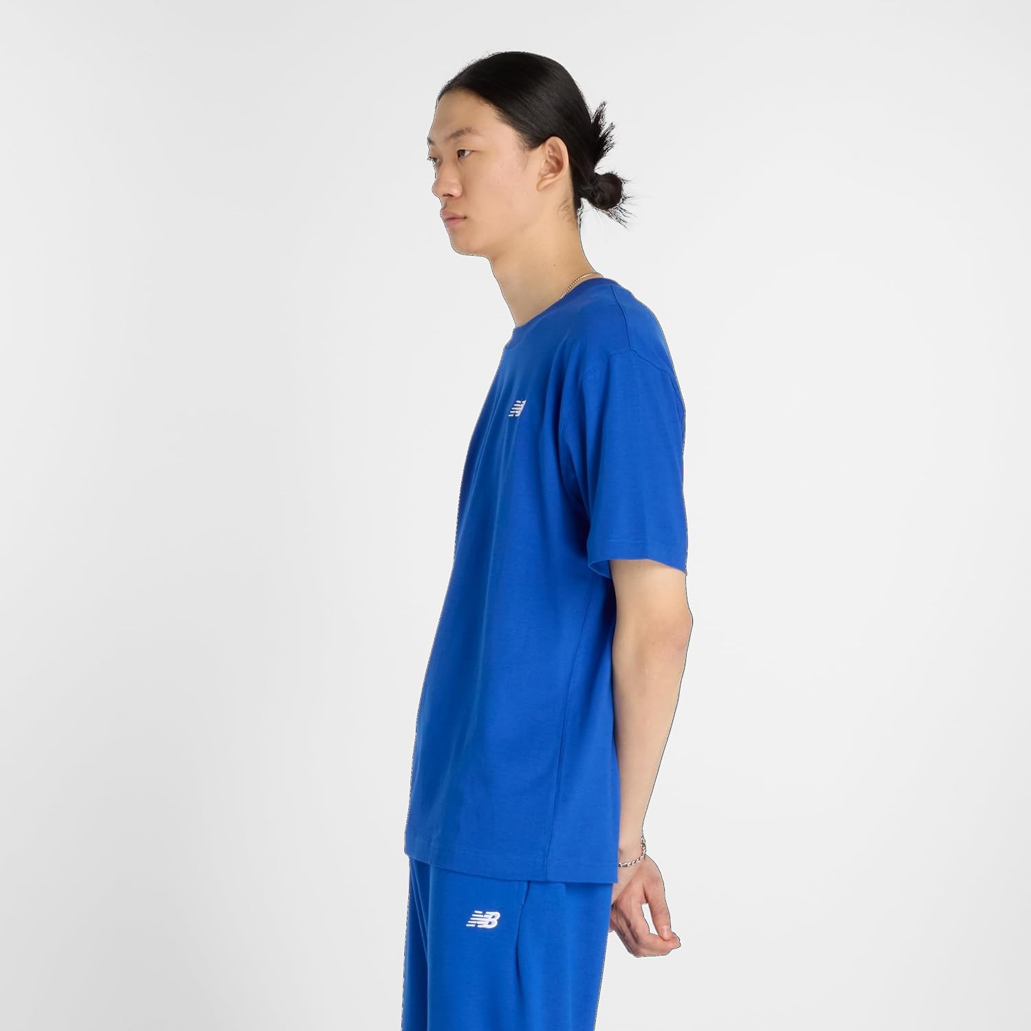 image:imageNew Balance Mens Sport Essentials Cotton TShirtBlue Gemstone