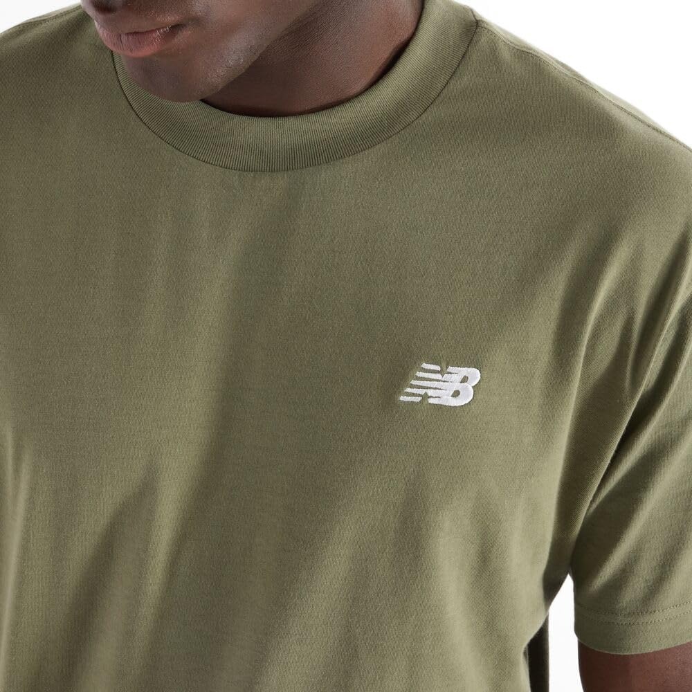 image:imageNew Balance Mens Sport Essentials Cotton TShirtDark Olivine