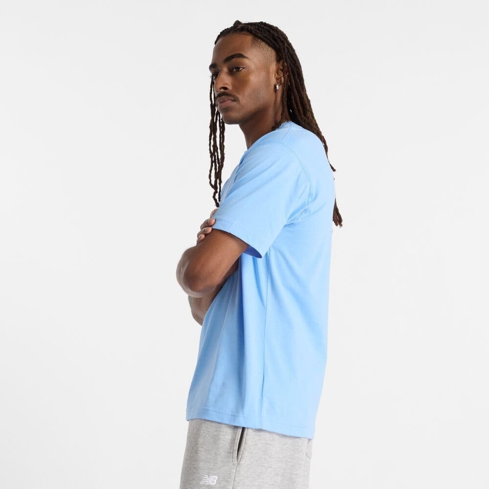 image:imageNew Balance Mens Sport Essentials Cotton TShirtElectric Sky