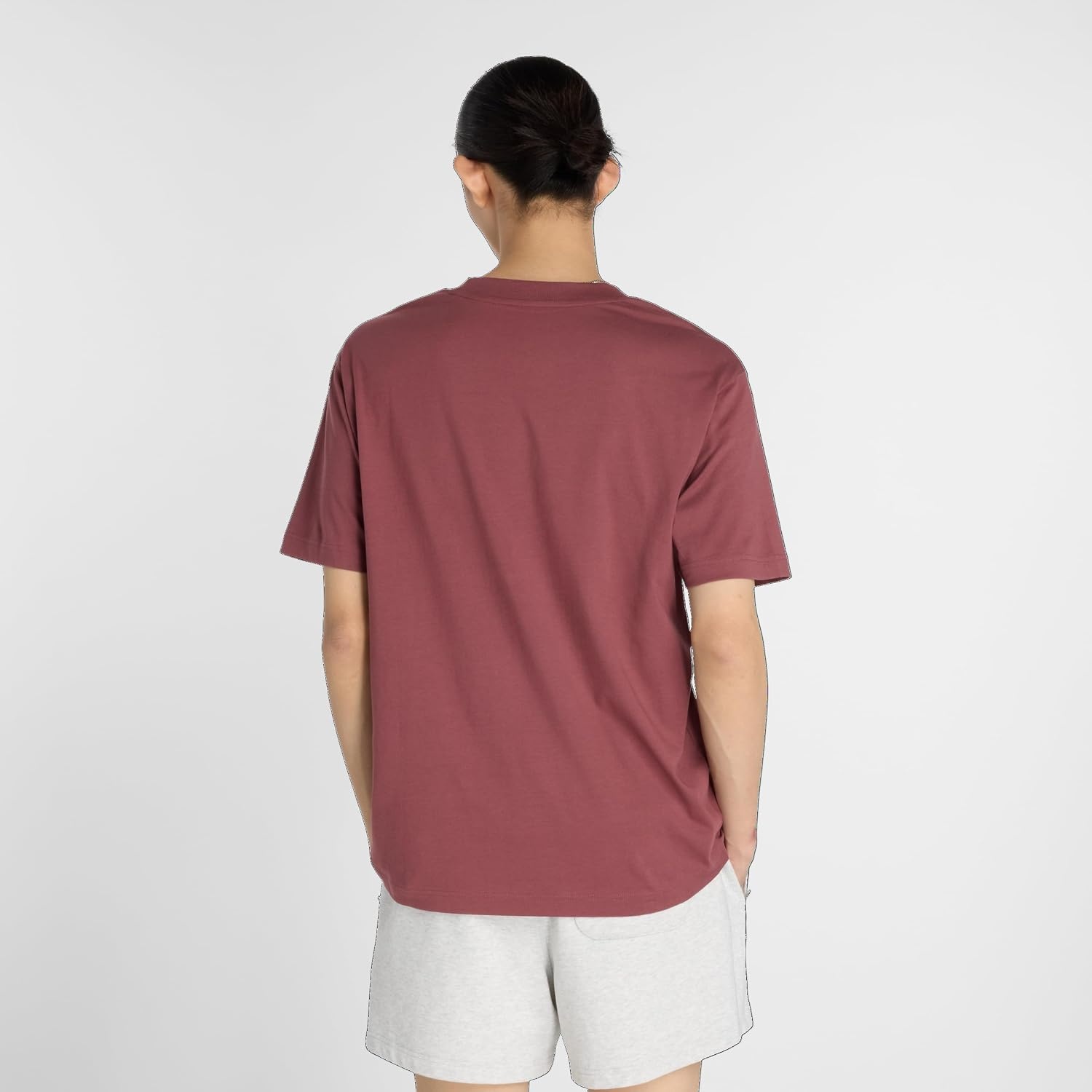 image:imageNew Balance Mens Sport Essentials Cotton TShirtWashed Burgundy